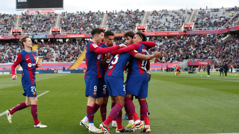 Barcelona aplasta 4-0 a Getafe y logra el segundo puesto en La Liga.
